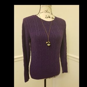 🍁 FALL PREVIEW🍁 Purple St. John's Bay Sweater